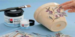 What you need for decoupage: tools, materials