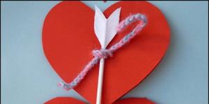자신의 손으로 발렌타인 카드를 만드는 방법 - 최고의 아이디어 (템플릿, 비디오 튜토리얼)